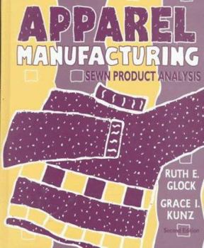 Hardcover Apparel Manufacturing Book