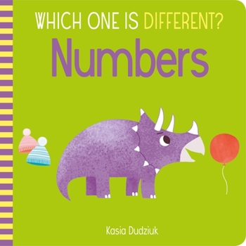 Board book Which One Is Different? Numbers Book