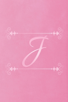 Paperback J: Initial Monogram Letter J College Ruled Notebook. Personalized Medium Lined Journal & Diary for Writing & Note Taking Book