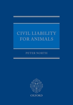 Paperback Civil Liability for Animals Book