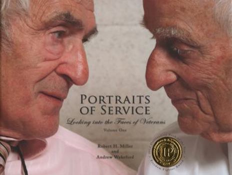 Hardcover Portraits of Service: Looking Into the Faces of Veterans Book
