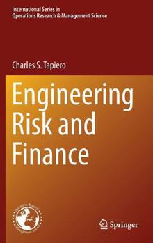 Hardcover Engineering Risk and Finance Book