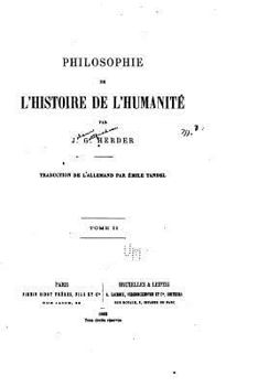 Paperback Philosophie de l'histoire de l'humanité [French] Book