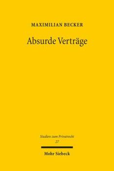 Paperback Absurde Vertrage [German] Book