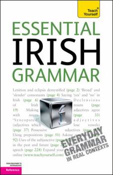 Paperback Essential Irish Grammar Book