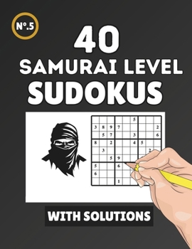 Paperback Sudoku Samurai: Advanced Sudokus for Experts Book