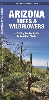 Paperback Arizona Trees & Wildflowers: A Folding Pocket Guide to Familiar Plants Book