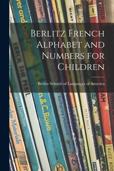 Paperback Berlitz French Alphabet and Numbers for Children Book