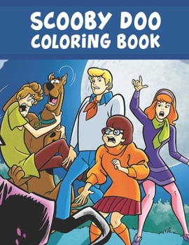 Paperback Scooby Doo Coloring Book: Giant scooby doo coloring book - 25 Pages, Size - 8.5" x 11" Book