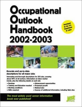 Paperback Occupational Outlook Handbook 2002-2003 (Occupational Outlook Handbook (Jist Works)) Book