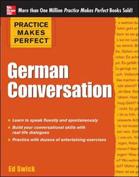 Paperback Practice Makes Perfect German Conversation Book