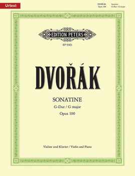 Paperback Sonatina for Violin and Piano in G Op. 100: Urtext Book