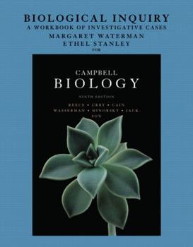 Paperback Campbell Biology: Biological Inquiry: A Workbook of Investigative Cases Book