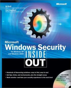 Paperback Microsoft Windows Security Inside Out for Windows XP and Windows 2000 Book