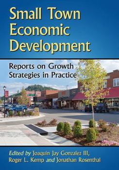 Paperback Small Town Economic Development: Reports on Growth Strategies in Practice Book