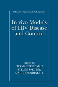 Paperback In Vivo Models of HIV Disease and Control Book