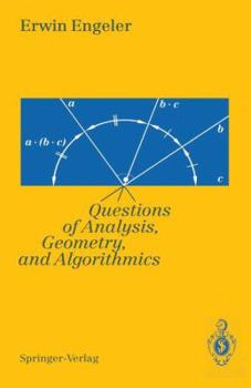 Hardcover Foundations of Mathematics: Questions of Analysis, Geometry and Algebra Book