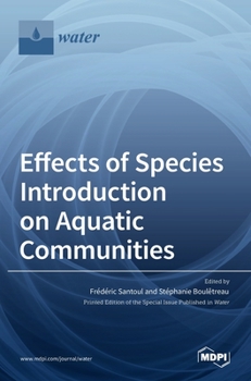 Hardcover Effects of Species Introduction on Aquatic Communities Book