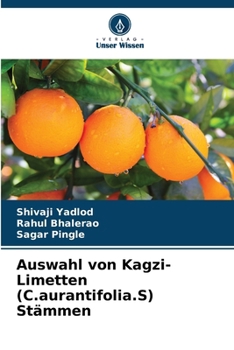 Paperback Auswahl von Kagzi-Limetten (C.aurantifolia.S) Stämmen [German] Book