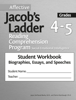 Paperback Affective Jacob's Ladder Reading Comprehension Program: Grades 4-5, Student Workbooks, Biographies, Essays, and Speeches (Set of 5) Book