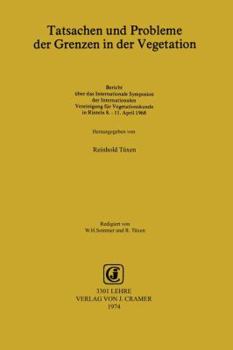 Paperback Tatsachen Und Probleme Der Grenzen in Der Vegetation [German] Book