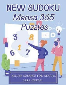Paperback New Sudoku Mensa 365 Puzzles: Killer Sudoku for Adults Book