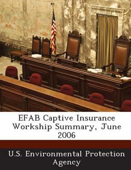 Paperback Efab Captive Insurance Workship Summary, June 2006 Book