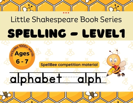 Paperback Little Shakespeare Book Series: Spelling - Level 1 Book