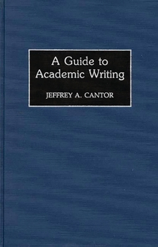 Hardcover A Guide to Academic Writing Book