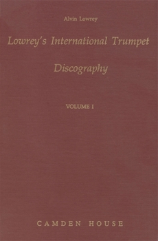 Hardcover Lowrey's International Trumpet Discography Book