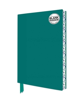 Misc. Teal Blank Artisan Notebook (Flame Tree Journals) Book
