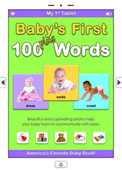 Board book My 1st Tablet: Baby's First 100 Plus Words Book