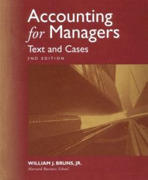 Hardcover Accounting for Managers: Text & Cases Book