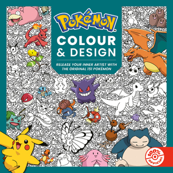 Paperback Pokémon Colour and Design Book