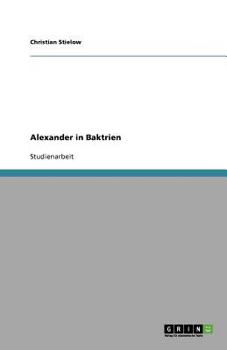 Paperback Alexander in Baktrien [German] Book
