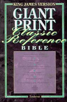 Hardcover Giant Print Classic Reference Bible [Large Print] Book