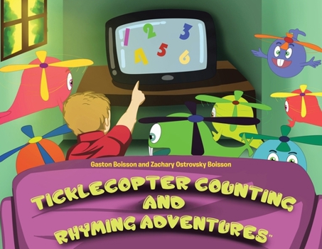 Paperback Ticklecopter Counting & Rhyming Adventures Book