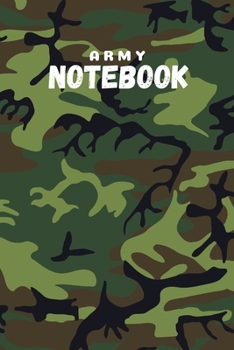 Paperback Army notebook: Panda gifts for panda lovers - Lined notebook/journal Book