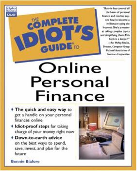 Paperback The Complete Idiot's Guide to Online Personal Finance Book