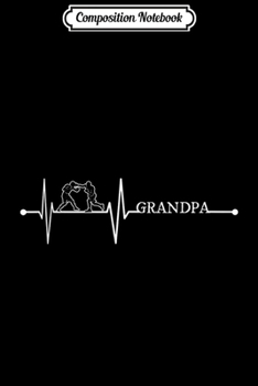 Composition Notebook: Boxing Grandpa Boxer Heartbeat Gift EKG Martial Art Lover Journal/Notebook Blank Lined Ruled 6x9 100 Pages