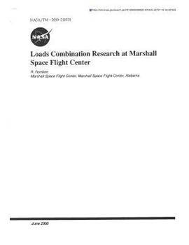 Paperback Loads Combination Research at Marshall Space Flight Center Book