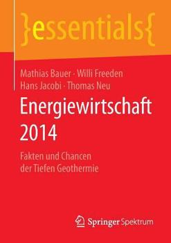 Paperback Energiewirtschaft 2014: Fakten Und Chancen Der Tiefen Geothermie [German] Book