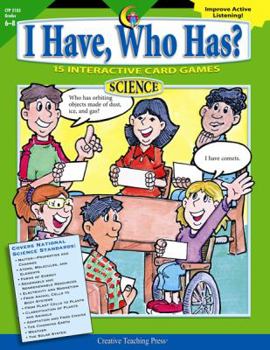 Paperback I Have, Who Has? Science, Gr. 6 - 8 Book