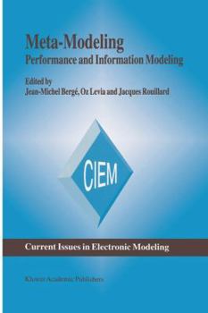 Hardcover Meta-Modeling: Performance and Information Modeling Book