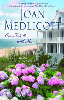 Hardcover Come Walk with Me, Large Print Edition Book