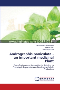 Paperback Andrographis paniculata - an important medicinal Plant Book