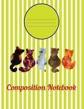 Paperback Composition Notebook: Four fluffy, furry kittens Book