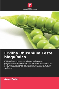 Paperback Ervilha Rhizobium Teste bioquímico [Portuguese] Book