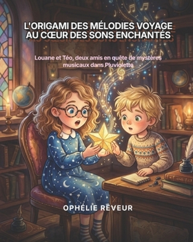 L'Origami des Mélodies : Voyage au Cœur des Sons Enchantés: Louane et Téo, deux amis en quête de mystères musicaux dans Pluviolette (French Edition)