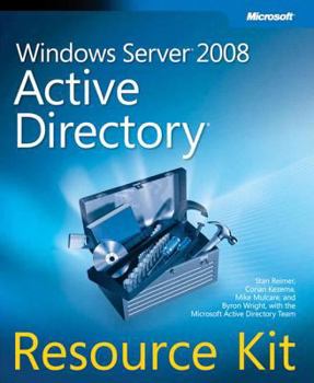 Paperback Windows Server 2008 Active Directory Resource Kit [With CDROM] Book